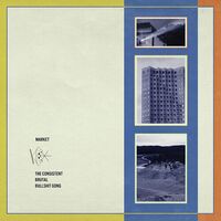 Market - The Consistent Brutal Bullshit Gong (Transparent Dark Blue) vinyl cover