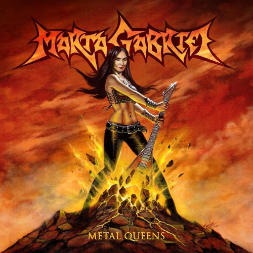 Marta Gabriel - Metal Queens vinyl cover