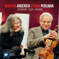 Martha Argerich And Itzhak Perlman - Bach & Schumann vinyl cover