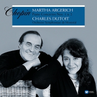 Martha Argerich - Chopin: Piano Concertos Nos. 1 & 2 vinyl cover