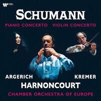 Martha Argerich & Gidon Kremer - Schumann: Piano Concerto & Violin Concerto vinyl cover