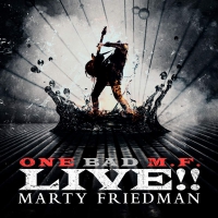 Marty Friedman - One Bad M.f. Live!! vinyl cover