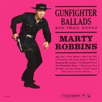 Marty Robbins - Sings Gunfighter Ballads And Trail Songs (Clear With Black) vinyl cover