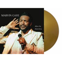Marvin Gaye - Alive In America vinyl cover