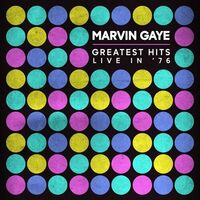 Marvin Gaye - Greatest Hits Live In '76 vinyl cover