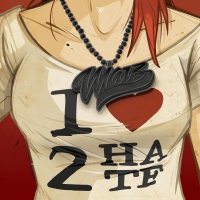 Marz - I Love 2 Hate vinyl cover