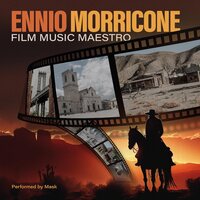 Mask - Ennio Morricone: Film Maestro (Transparent Red & Black) vinyl cover