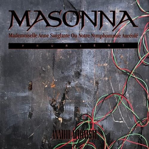 Masonna / Prurient - Annihilationism vinyl cover