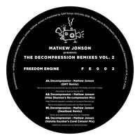 Mathew Jonson - Mathew Jonson Presents The Decompression Remixes Vol.2 vinyl cover