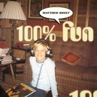 Matthew Sweet - 100% Fun Limited Orange vinyl cover