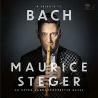 Maurice Steger - A Tribute to Bach vinyl cover