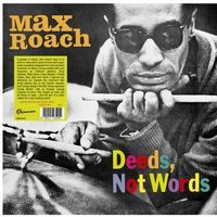 Max Roach - Deeds, Not Words vinyl cover