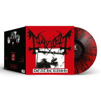 Mayhem - Deathcrush (Black & Red Splatter) vinyl cover