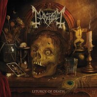 Mayhem - Liturgy of Death vinyl cover