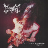 Mayhem - Live in Bischofswerda 21st June 1997 vinyl cover
