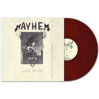 Mayhem - Live In Ski (Oxblood) vinyl cover