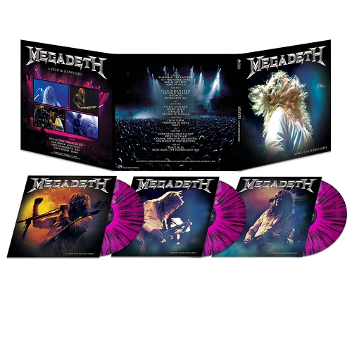 Megadeth - A Night In Buenos Aires (Purple & Black Splatter)