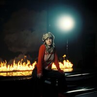 Melanie Baker - Somebody He Me, I'm Being Spontaneous! (Red) vinyl cover