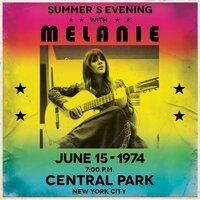 Melanie - Central Park 1974 (Pink) vinyl cover