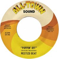 Mestizo Beat - Poppin' Off Tan vinyl cover