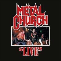 Metal Church - Live vinyl cover