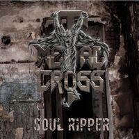 Metal Cross - Soul Ripper (Grey & Black) vinyl cover