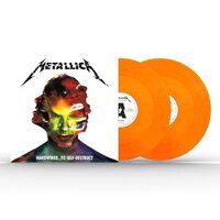 Metallica - Hardwired To Self-Destruct ('Flame Orange') vinyl cover