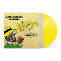 MF Doom - Metal Fingers Presents: Special Herbs Vol. 3 & 4 (Yellow) vinyl cover
