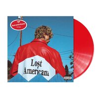 MGK - lost americana (Brick Red) vinyl cover