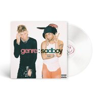 mgk & Trippie Redd - genre : sadboy (Translucent Clear) vinyl cover