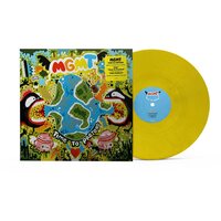 MGMT - Time To Pretend (Banana Yellow) vinyl cover