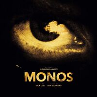 Mica Levi - Monos Black Soundtrack vinyl cover
