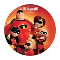 Michael Giacchino - The Incredibles vinyl cover