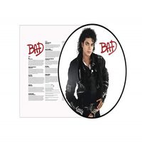 Michael Jackson - Bad vinyl cover
