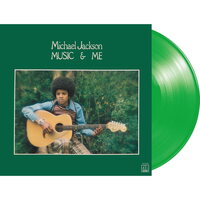 Michael Jackson - Music & Me (Clear Green) vinyl cover