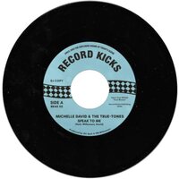 Michelle David - Speak to Me / Running vinyl cover
