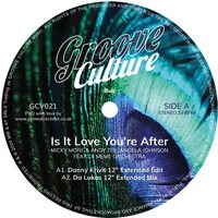 Micky More - Is It Love You're After vinyl cover