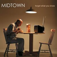 Midtown - Forget What You Know (Translucent Orange with Black Swir)