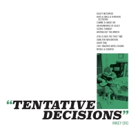 Mikey Erg - Tentative Decisions vinyl cover