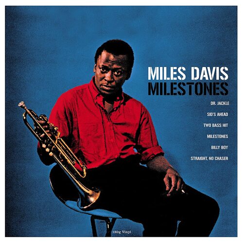 Miles Davis - Milestones - Milles Davis vinyl cover
