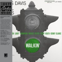 Miles Davis - Walkin' (Original Jazz Classics Series) vinyl cover