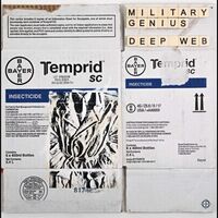 Military Genius - Deep Web vinyl cover