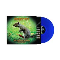 Ministry - THE SQUIRRELY YEARS REVISITED (Blue) vinyl cover