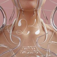 Minuit Machine - 24 (Pink/White Splatter) vinyl cover