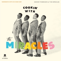 Miracles - Cookin' With + 4 Bonus Tracks vinyl cover