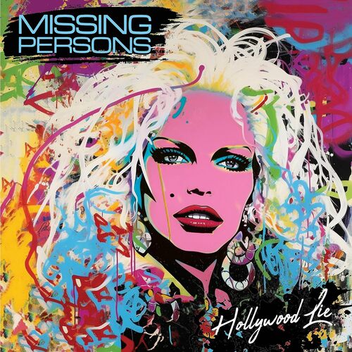 Missing Persons - Hollywood Lie (Pink) vinyl cover