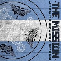 Mission - Live In Buenos Aires (Blue & White) vinyl cover