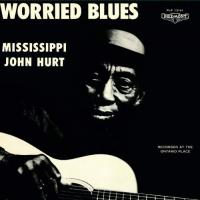 Mississippi John Hurt - Worried Blues vinyl cover