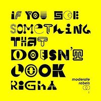 Moderate Rebels - If You See Something That Doesn't Look Right vinyl cover