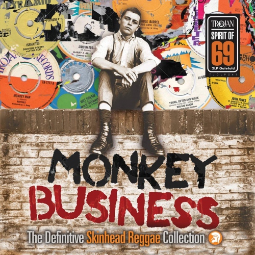 Monkey Business: Definitive Skinhead Reggae Coll - Monkey Business: The Definitive Skinhead Reggae Collection / Various vinyl cover